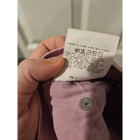 Dolce & Gabbana Pink Mauve Denim Pencil Skirt IT 40‎ US 4-6 Italy Designer Y2K - Picture 9 of 9